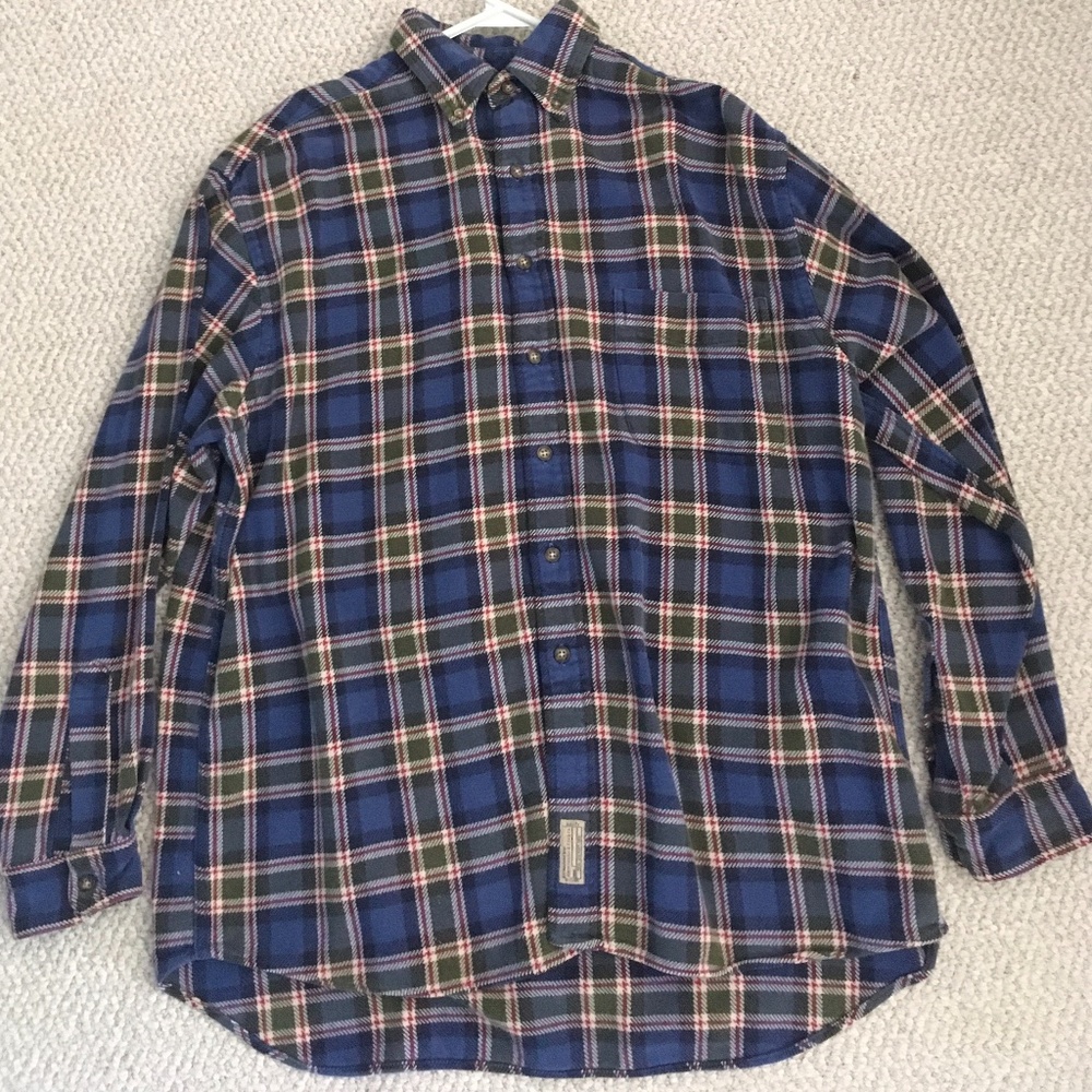 VINTAGE Abercrombie Flannel sz M